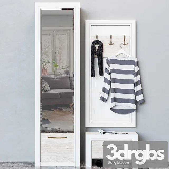 Hoff hoff hallway olivia 2 3D Model Download