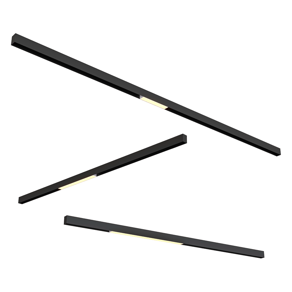 HOKASU – Linear track light OneLine LF 3D Model HOKASU – Linear track light OneLine LF 3D Model