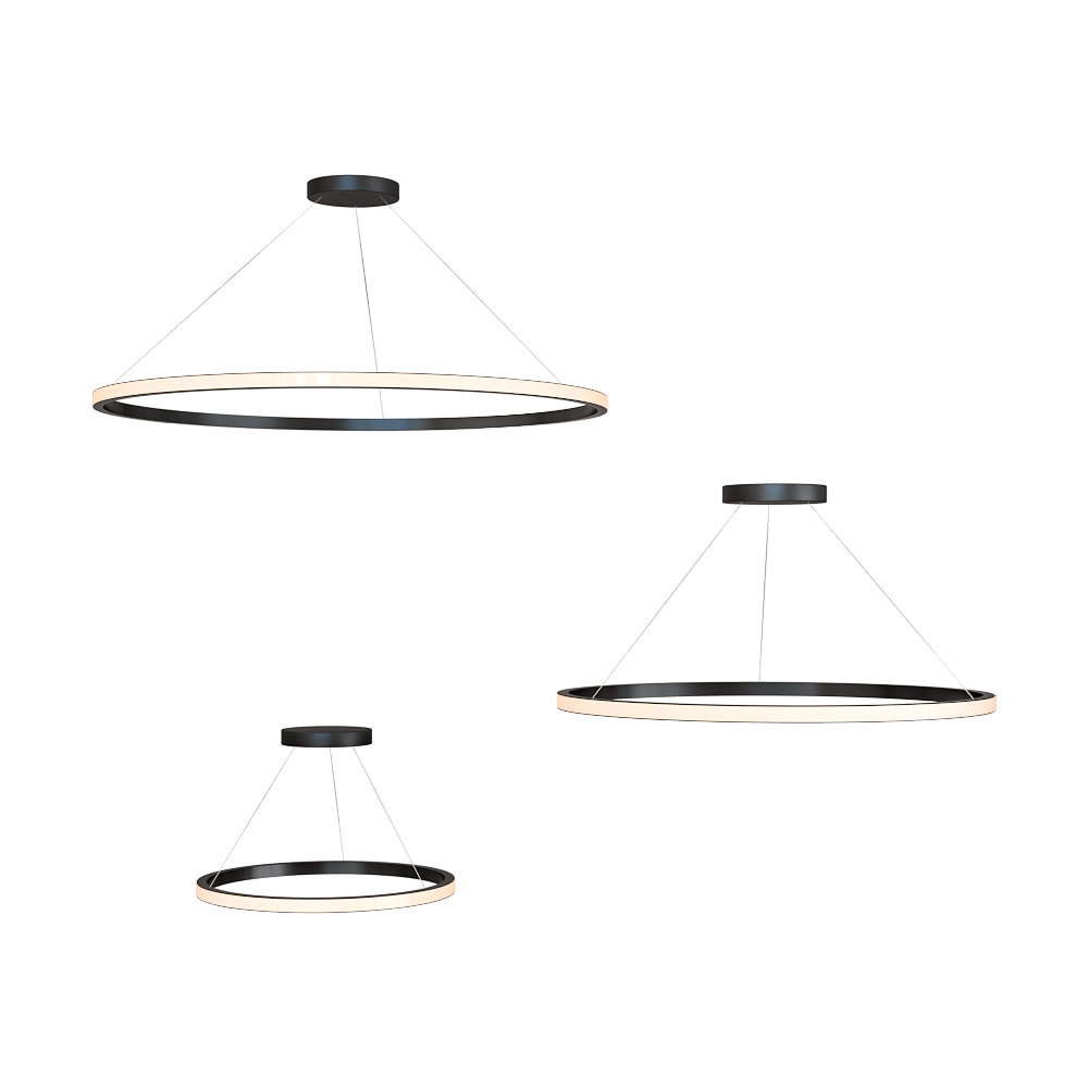HOKASU – Pendant lamp PL3 3D Model