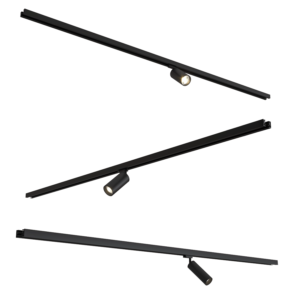 HOKASU – Track light Tube TR2 3D Model HOKASU – Track light Tube TR2 3D Model