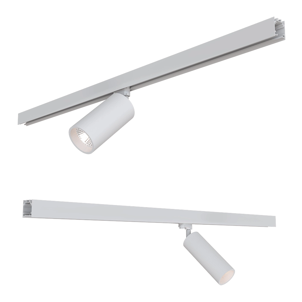 HOKASU – Track light Tube TR4 3D Model HOKASU – Track light Tube TR4 3D Model