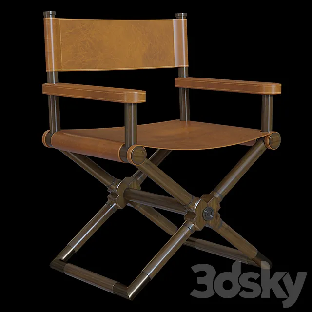 Holbrook Director’s Chair 3D Model