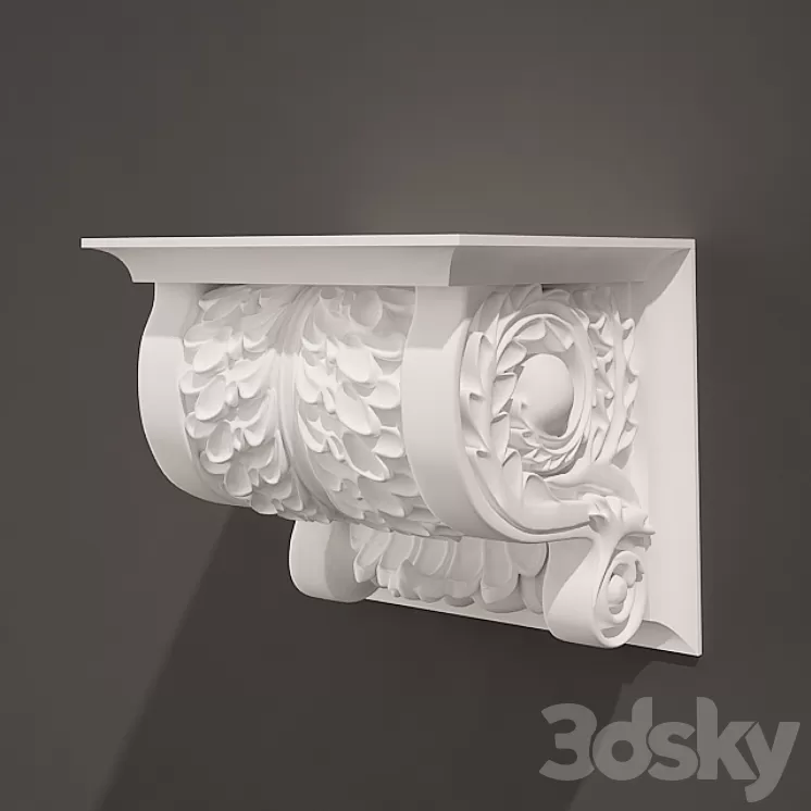 Holder Antique Style 0.2 3D Model Holder Antique Style 0.2 3D Model