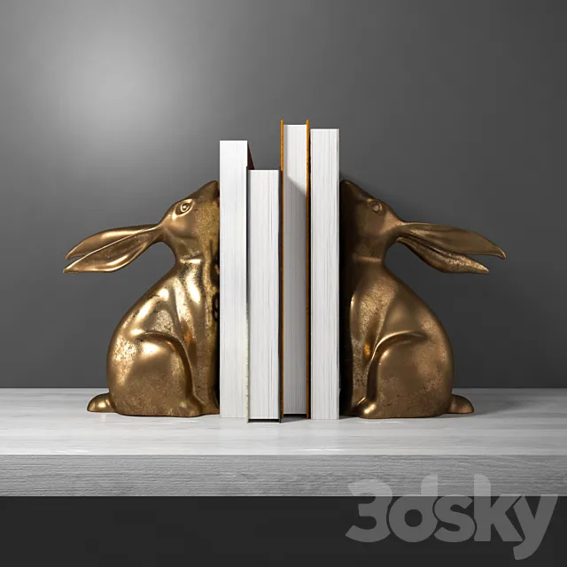 Holder books Zaitsev 3DModel Holder books Zaitsev 3DModel