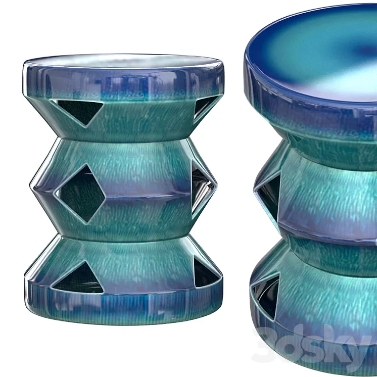 Hollow zig zag 3D Model Hollow zig zag 3D Model