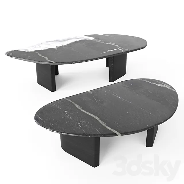 Holly Hunt _ Madagascar coctail table 3DModel