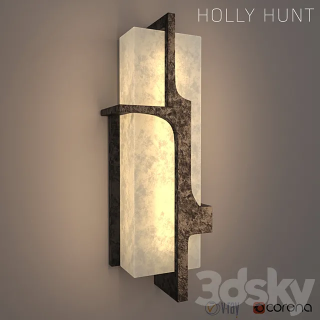 Holly Hunt Ariel sconce 3D Model