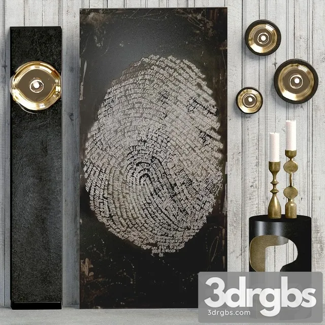 Holly Hunt Decorative 3D Model Download Holly Hunt Decorative 3D Model Download