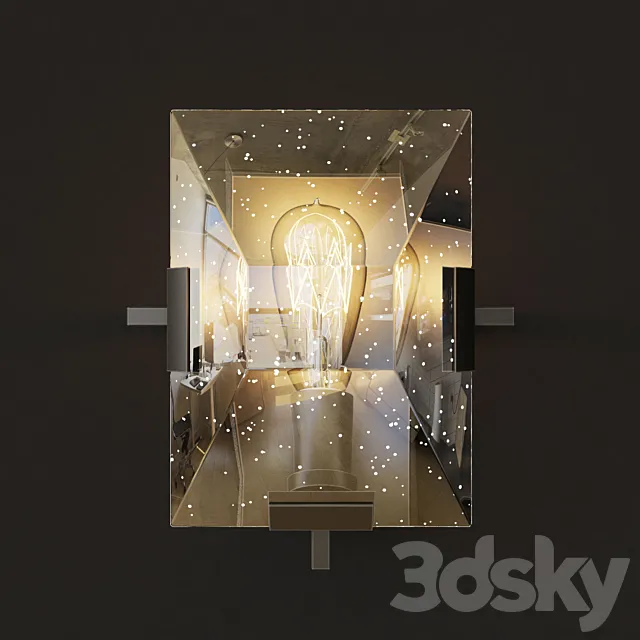 Holly Hunt Lens Sconce 3D Model