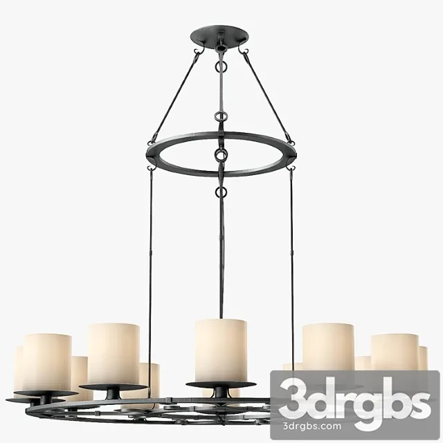 Holly hunt madiera hanging lamp 3D Model Download