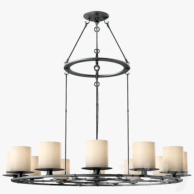 Holly Hunt Madiera Hanging Lamp 3D Model