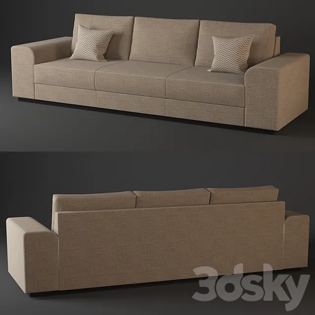 holly hunt pampa 3D Model holly hunt pampa 3D Model