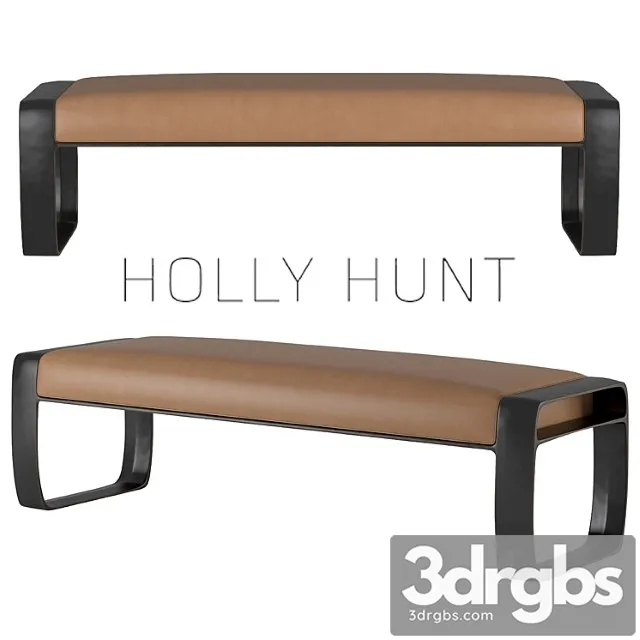 Holly hunt sabina bench 2 3D Model Download