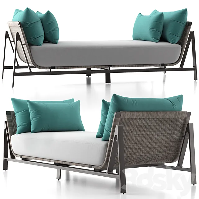 Holly Hunt Sofa Manta Ray 3DModel