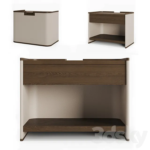 Holly Hunt – Spencer Nightstand 3DModel Holly Hunt – Spencer Nightstand 3DModel