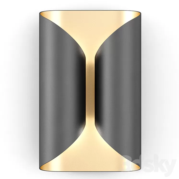 Holly Hunt Wall Lamp – Ombre Sconce PO1-7 3D Model
