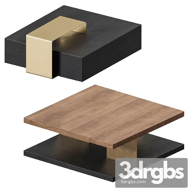 Homary black coffee table Homary black coffee table