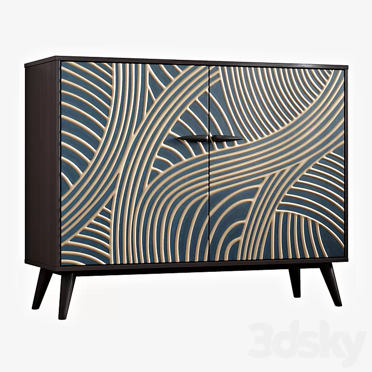 Homary – J04CJG000041 Sideboard Buffet 3D Model Homary – J04CJG000041 Sideboard Buffet 3D Model