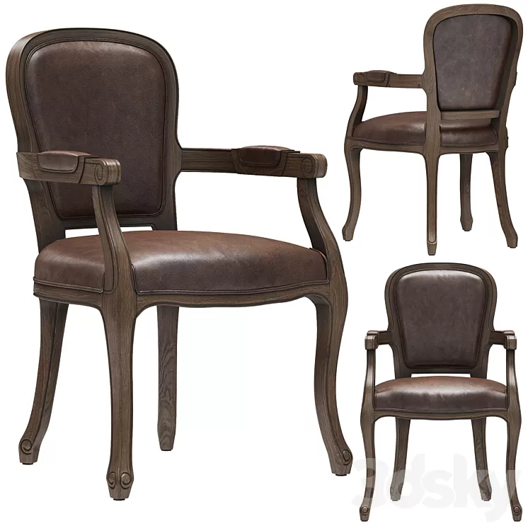 Home Concept Chair Jean-Paul 3D Model Home Concept Chair Jean-Paul 3D Model