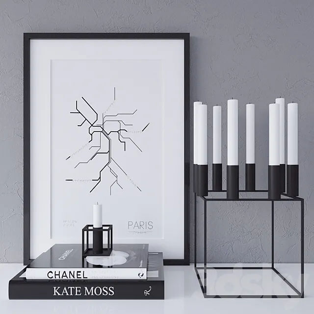 Home decor PARIS 3D Model