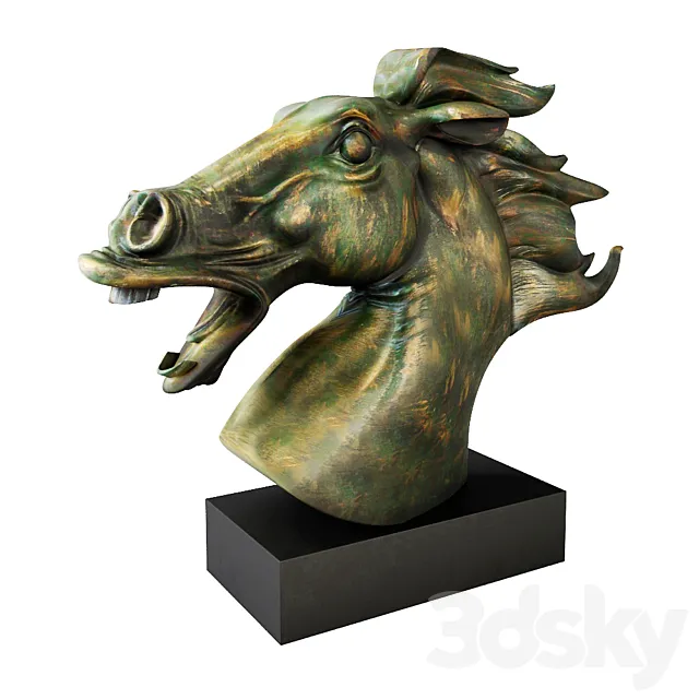 Home Decoration Horse 3D Model
