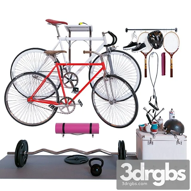 Home gym 2 3D Model Download