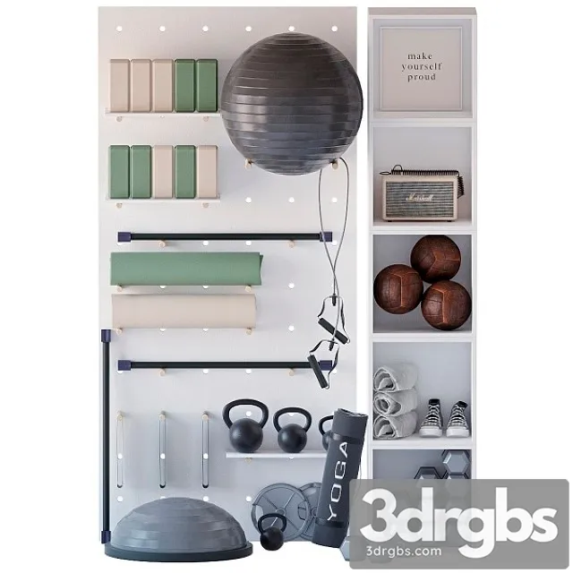 Home Gym 3D Model Download
