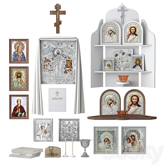 home iconostasis 3D Model