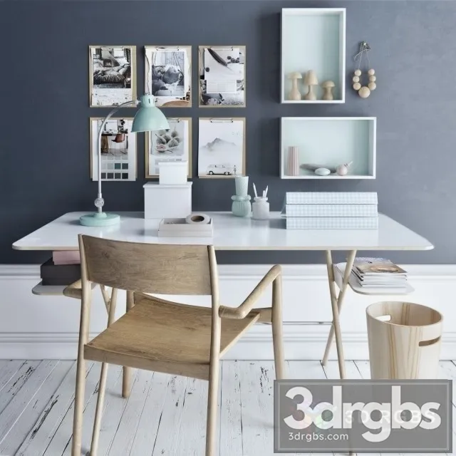 Home Office 3D Model Download