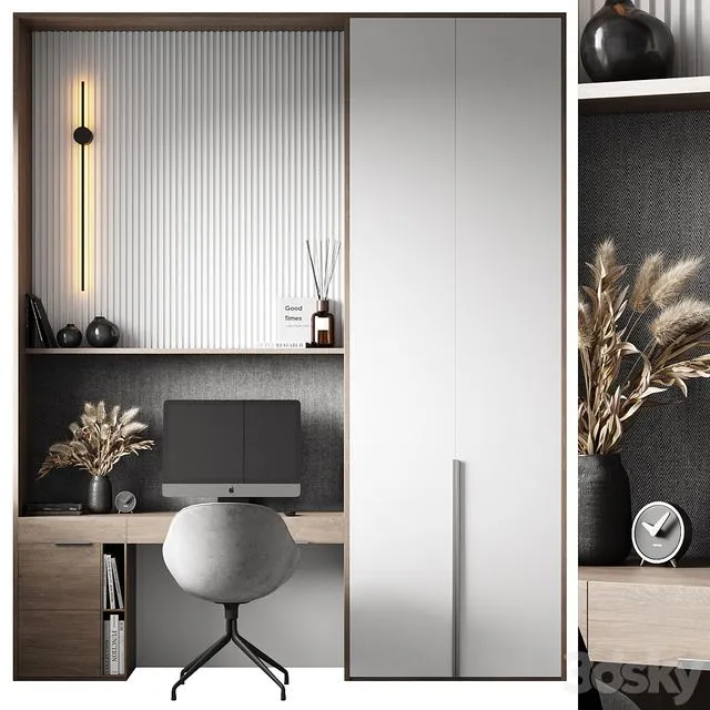 Home Office 3D Model