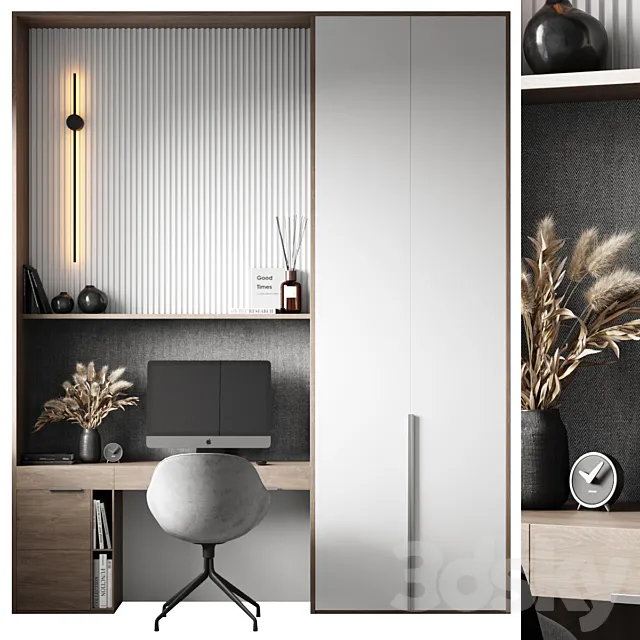 Home Office 3DModel Home Office 3DModel
