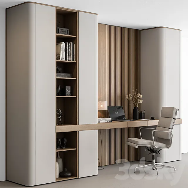 Home Office – Office Furniture 510 3D Model