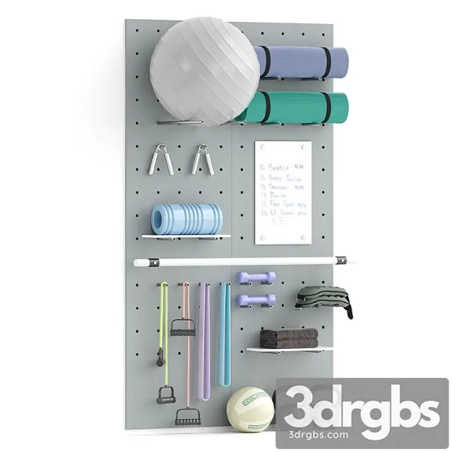 Home Sport Equipment 3D Model Download