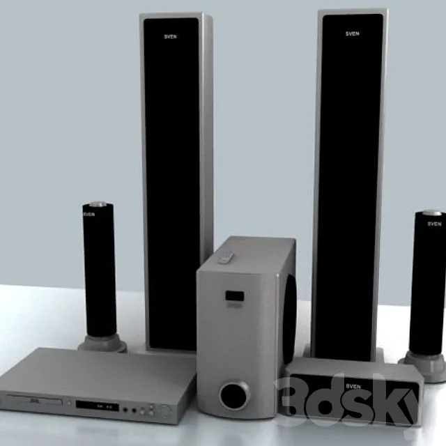 home theater 3DModel
