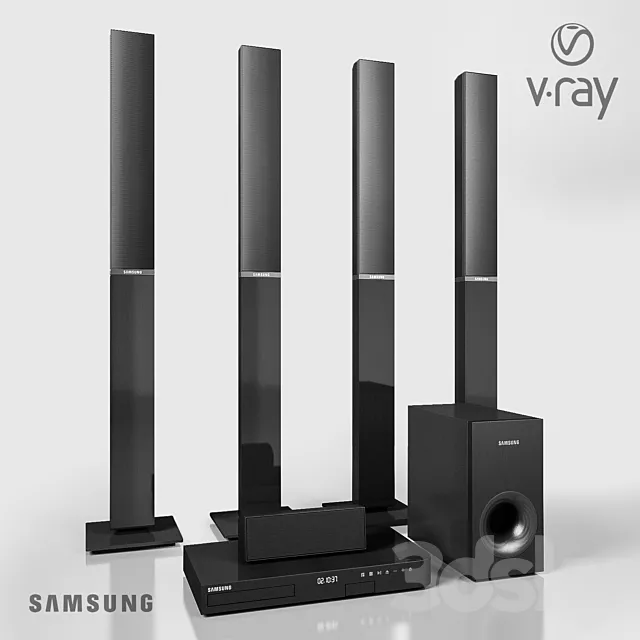 Home Theater 3DModel