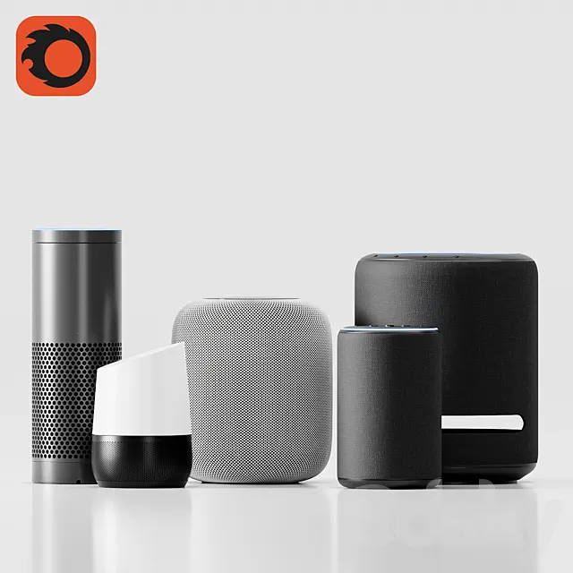 Home_speakers 3D Model