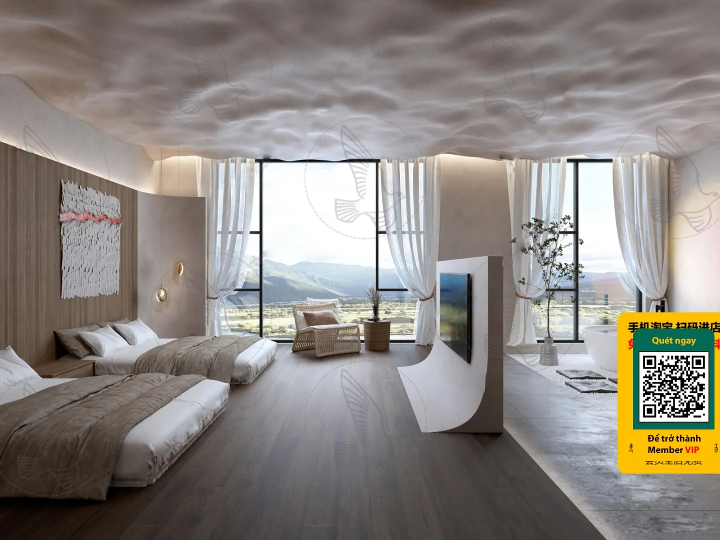 Homestay 3D Model – 004 – 3673