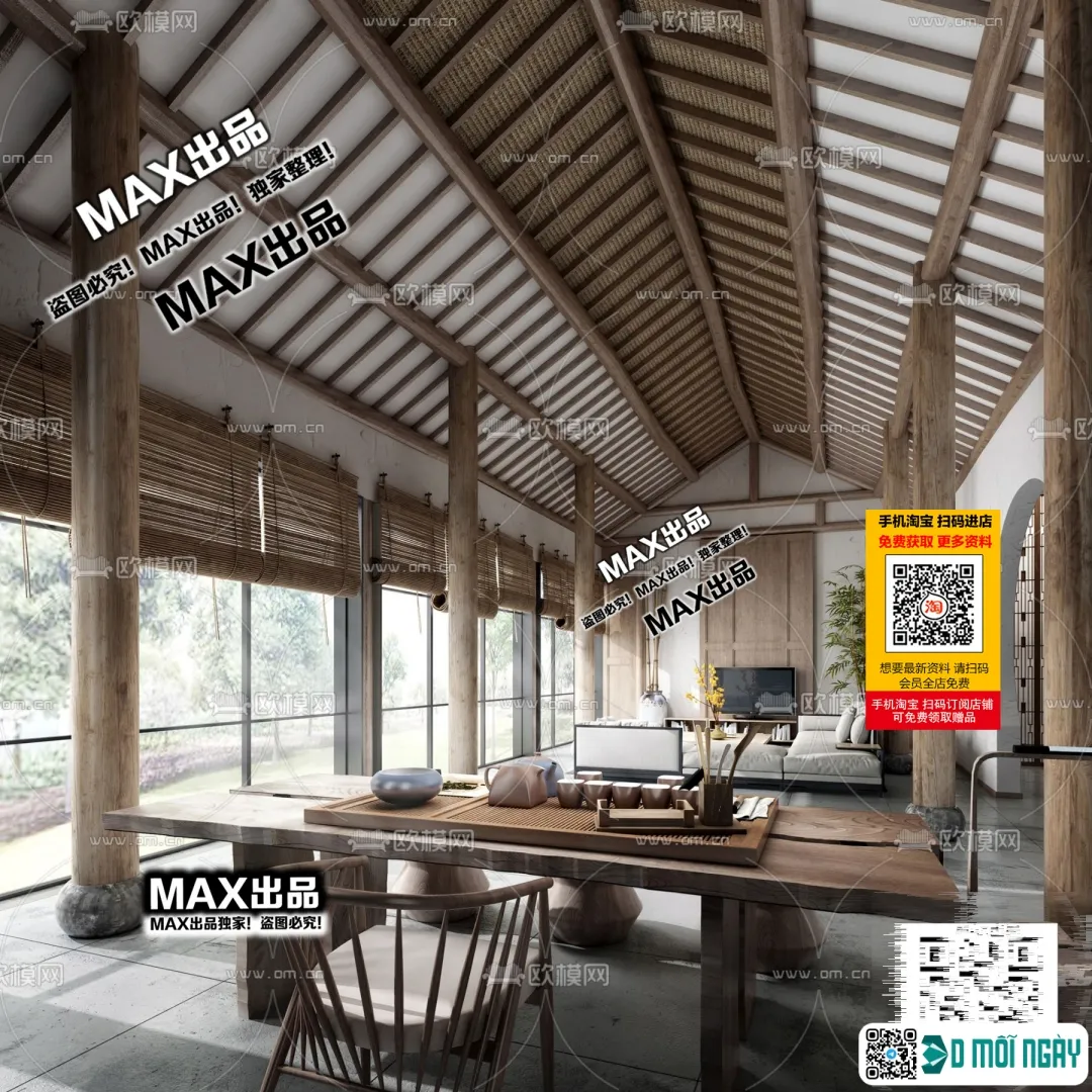 Homestay 3d models – 001 – 3835