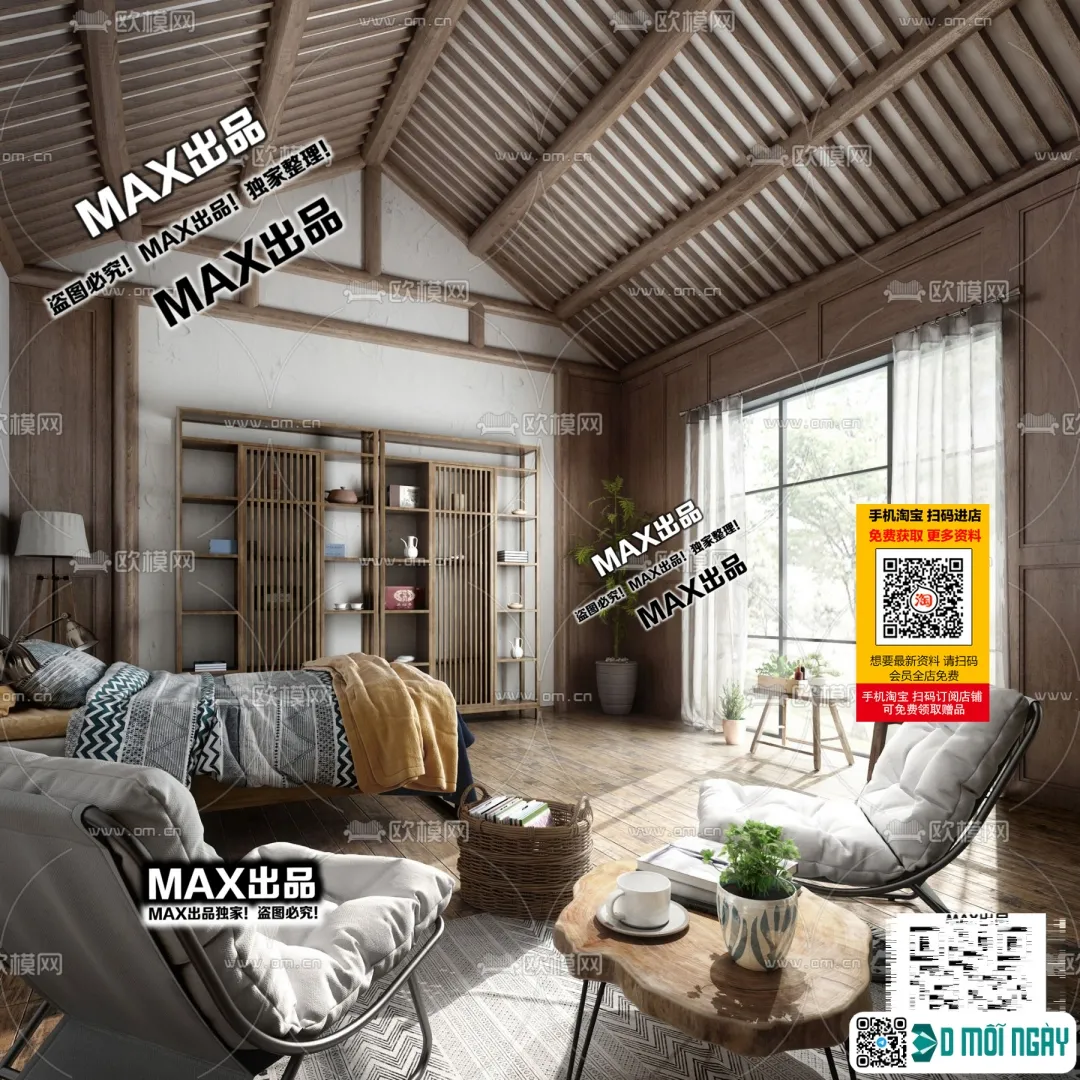 Homestay 3d models – 002 – 3836