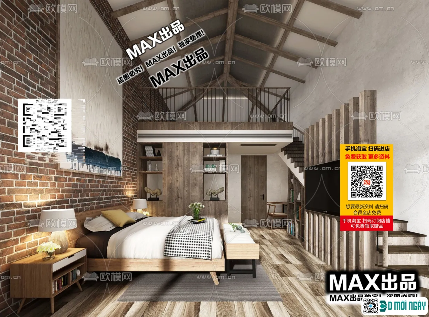 Homestay 3d models – 009 – 3843