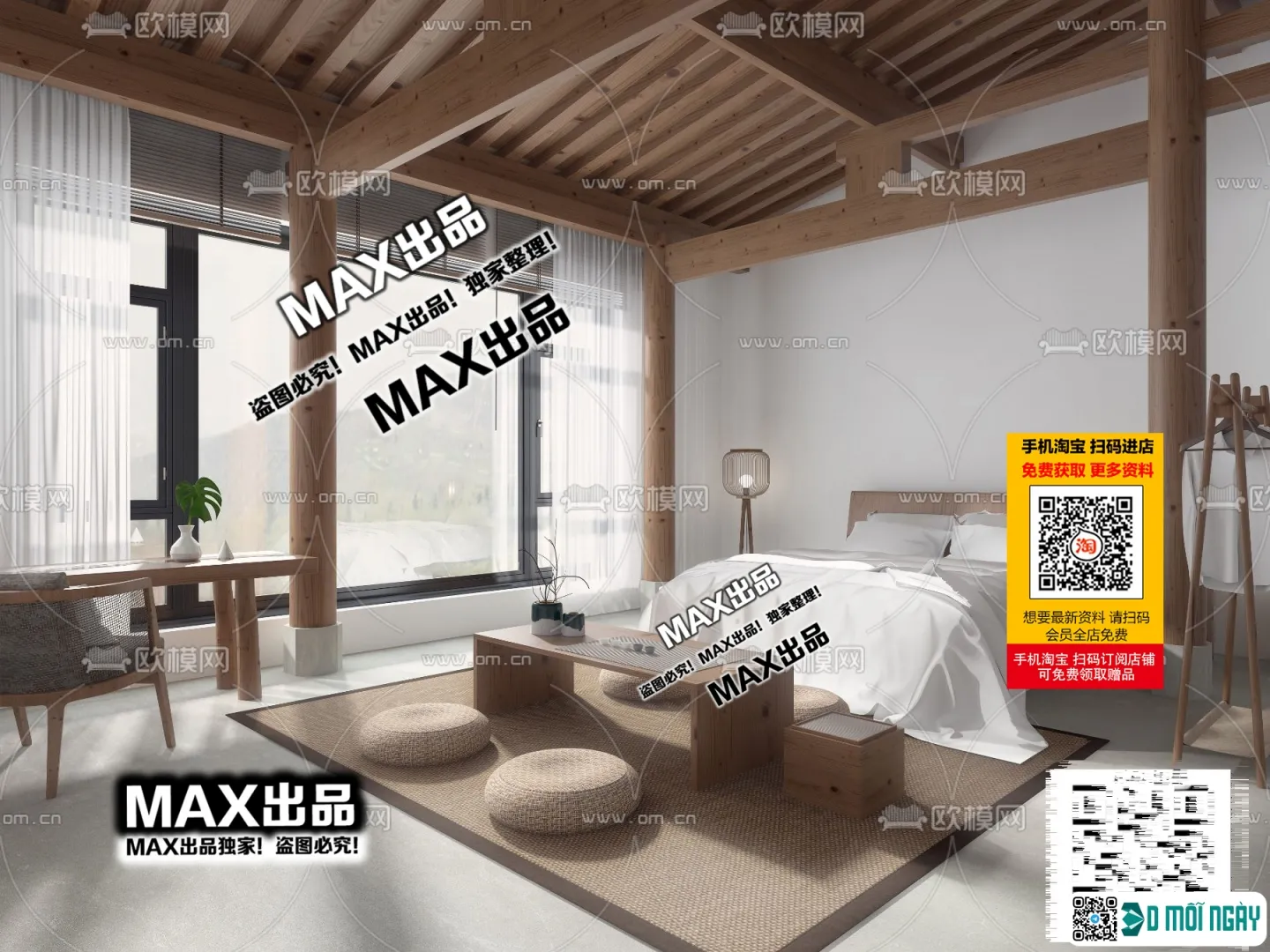 Homestay 3d models – 010 – 3844