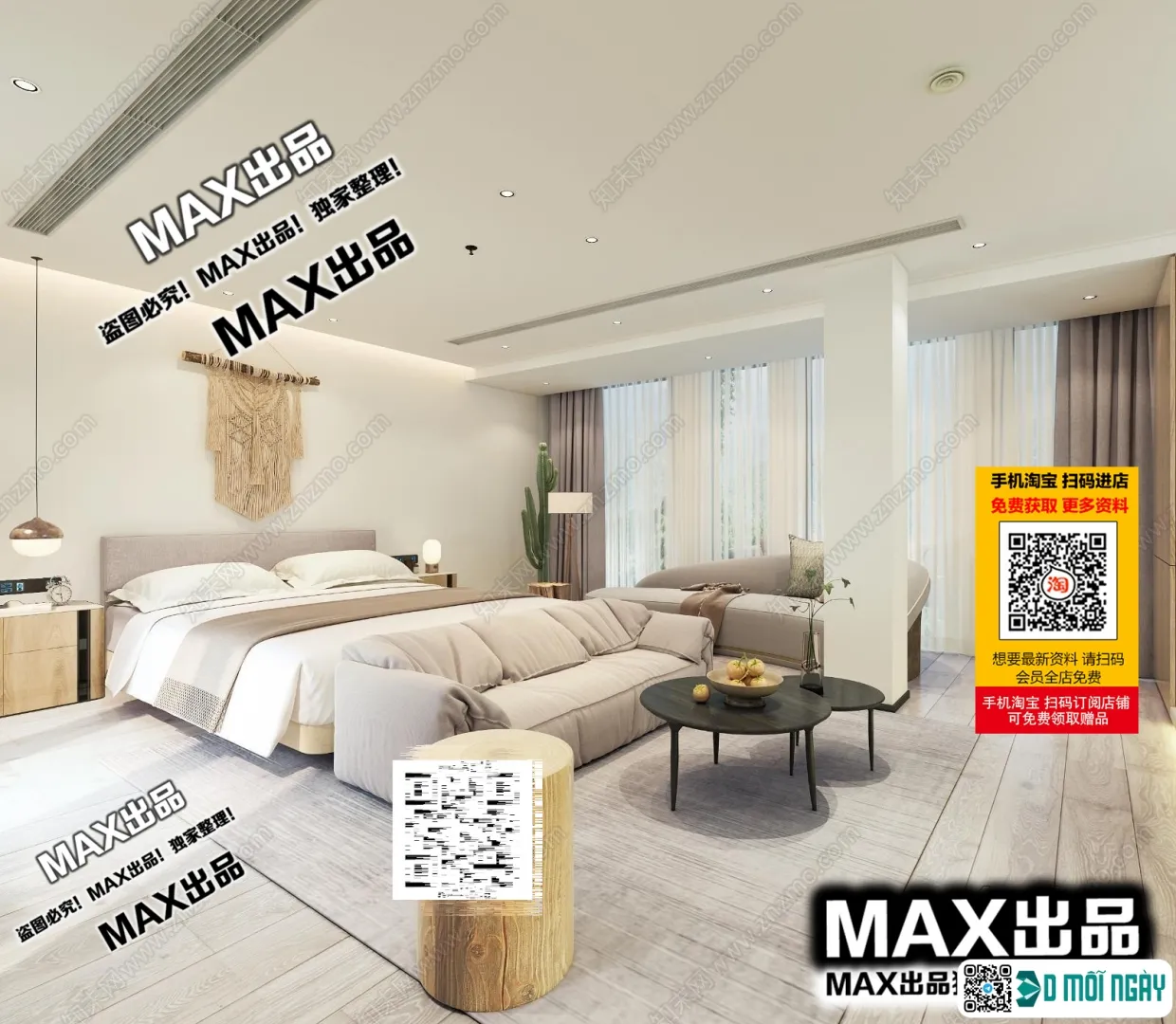 Homestay 3d models – 014 – 3848