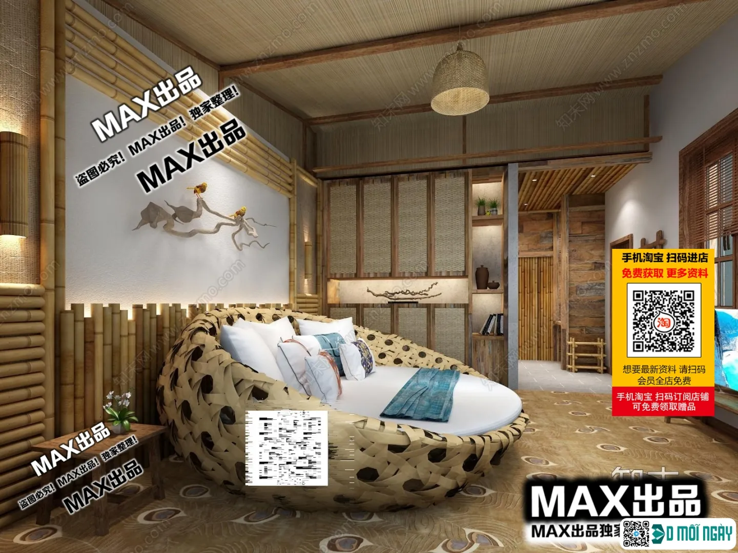 Homestay 3d models – 020 – 3854