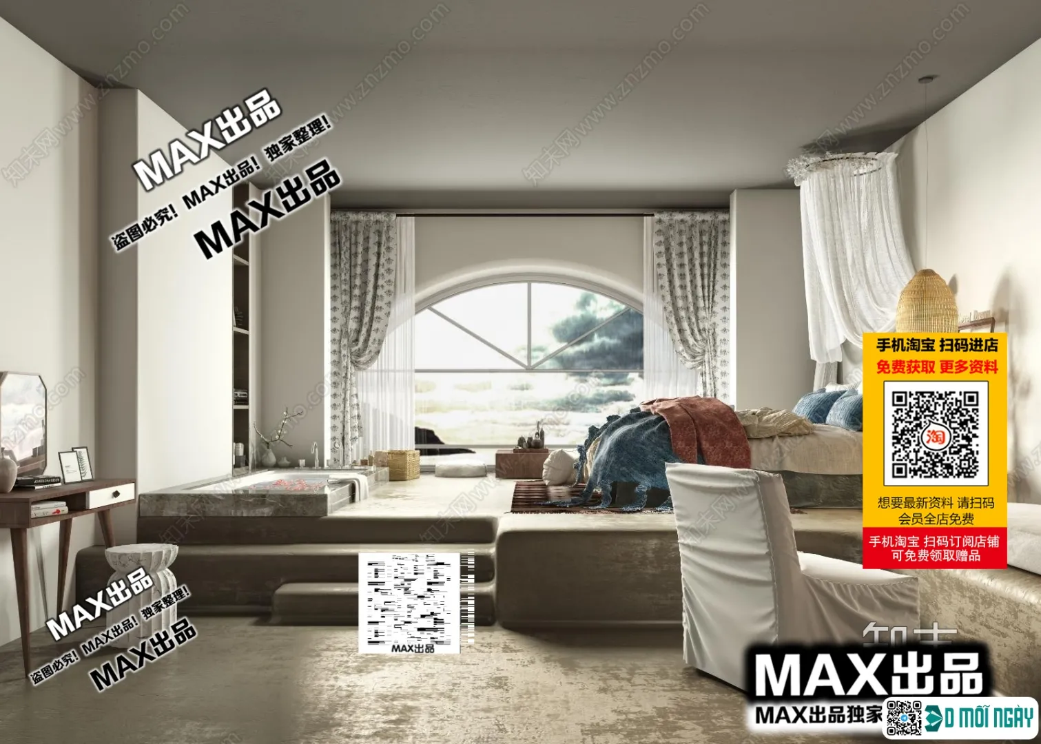 Homestay 3d models – 021 – 3855