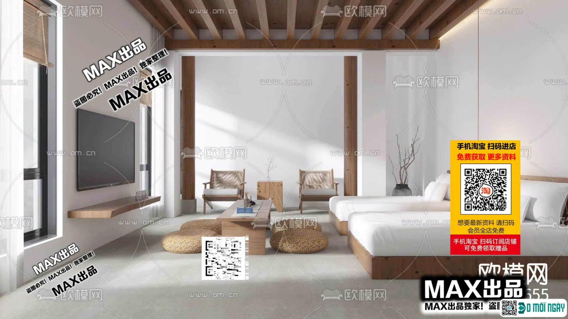 Homestay 3d models – 022 – 3856