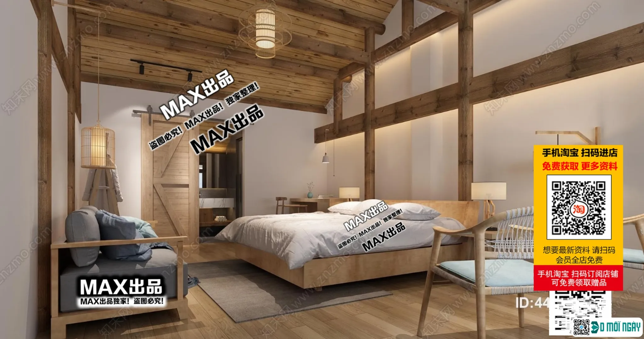 Homestay 3d models – 023 – 3857