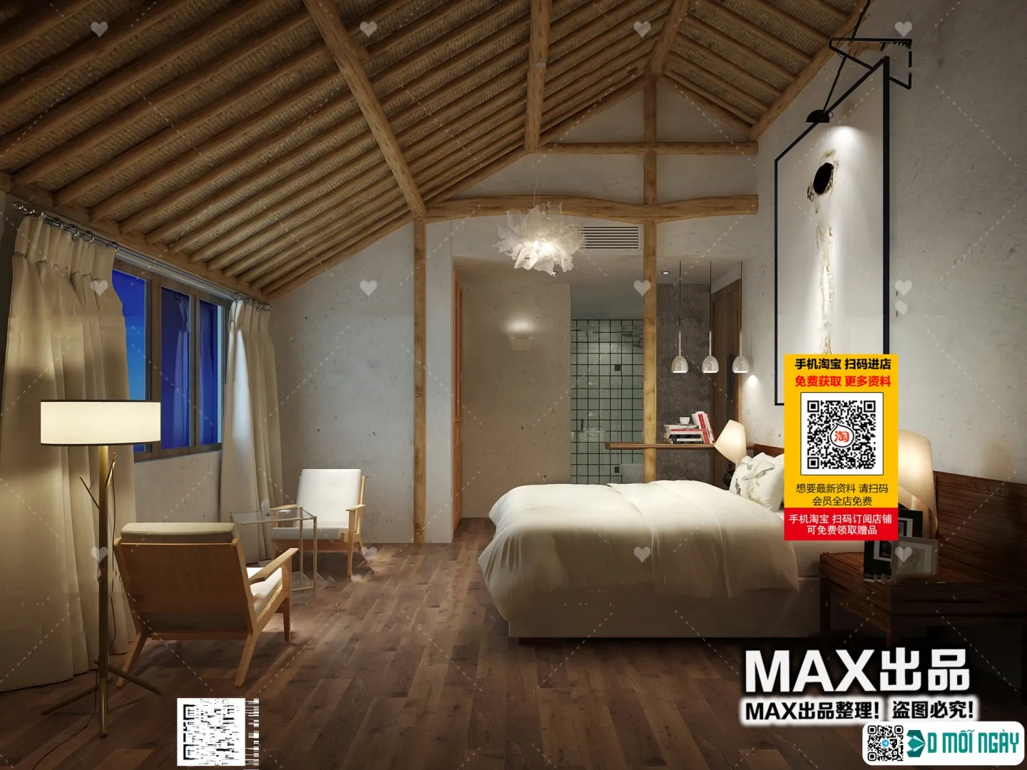 Homestay 3d models – 049 – 3883