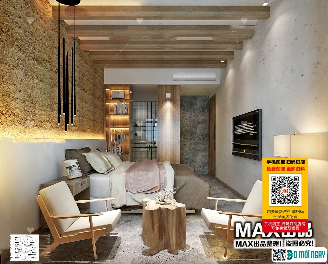 Homestay 3d models – 051 – 3885