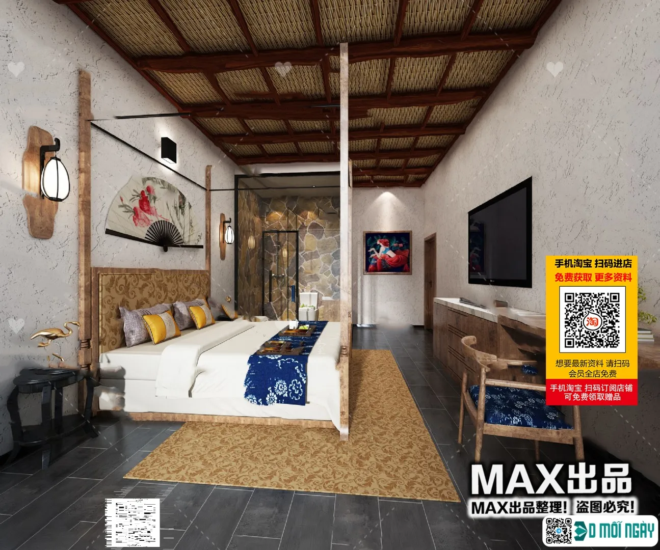 Homestay 3d models – 055 – 3889