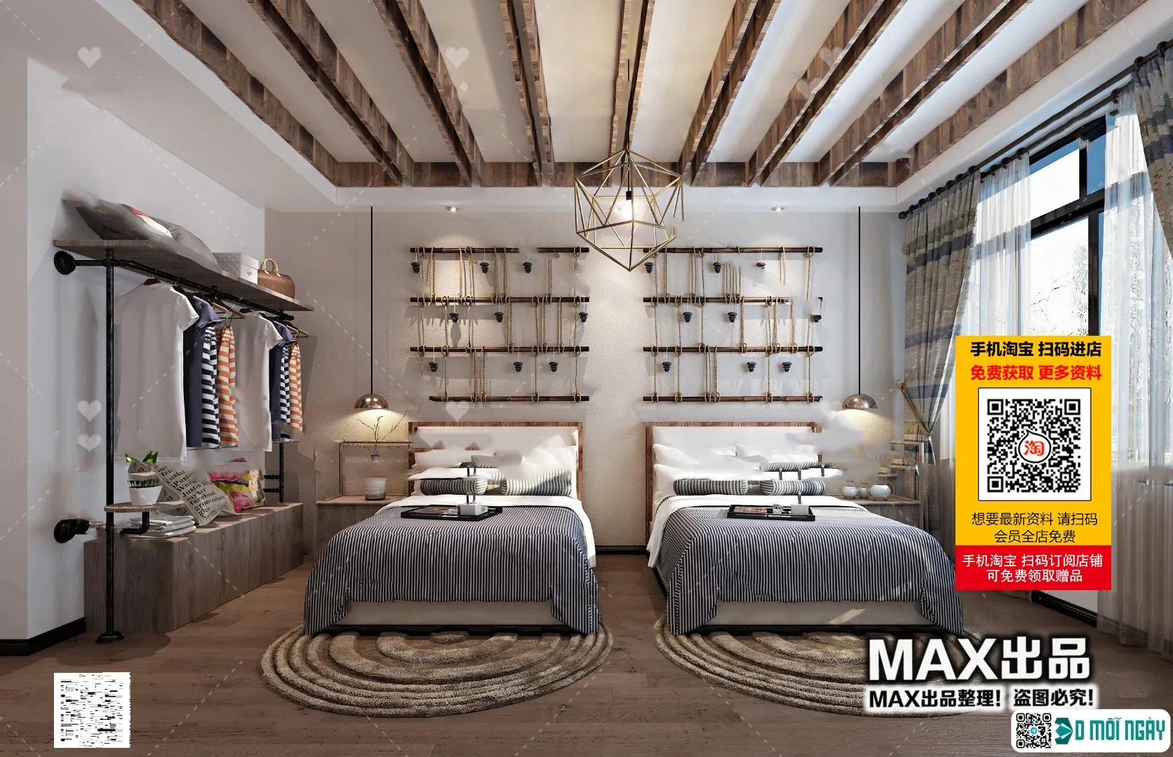 Homestay 3d models – 058 – 3892